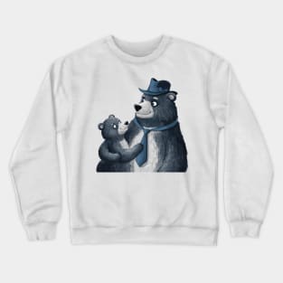 Father's Day with Bear Hugs Crewneck Sweatshirt